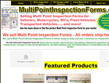 Tablet Screenshot of multipointinspectionforms.com